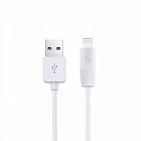 17975.81 Кабель USB 2.0 hoco X1, AM/Lightning, белый, 1м
