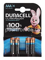 1106500.01 Батарея Duracell Ultra Power LR03-4BL MX2400 AAA (4шт)