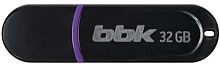 1400303.34 USB флеш накопитель BBK 032G-TG118 черный, 32Гб, USB2.0, TG серия