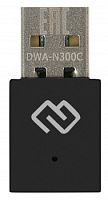 1725703.01 Сетевой адаптер WiFi Digma DWA-N300C N300 USB 2.0 (ант.внутр.) 1ант. (упак.:1шт)