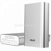 487569.01 Мобильный аккумулятор Asus ZenPower ABTU005 Li-Ion 10050mAh 2.4A серебристый 1xUSB