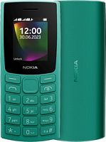 1981689.01 Мобильный телефон Nokia 106 (TA-1564) DS EAC зеленый 2Sim 1.8" TFT 120x160 S30+ 1GF019BPJ1C02