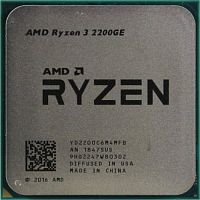739010 Процессор AMD RYZEN 3 2200GE (3.2/3.6GHz Max,6MB,35W,AM4) tray, with RX Vega Graphics (розница)