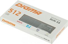 1800621.01 Накопитель SSD Digma SATA III 512Gb DGSR1512GS93T Run S9 M.2 2280