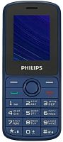 866780 Мобильный телефон Philips E2101 Xenium синий моноблок 2Sim 1.77" 128x160 (розница)