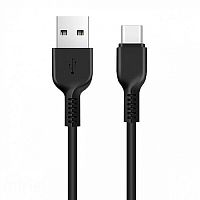 17995.81 Кабель USB 2.0 hoco X13, AM/Type-C M, черный, 1м