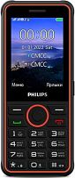 1789903.01 Мобильный телефон Philips E2301 Xenium 32Mb темно-серый моноблок 2Sim 2.8" 240x320 Nucleus 0.3Mpix G