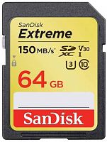 1429751.01 Флеш карта SDXC 64Gb Class10 Sandisk SDSDXV6-064G-GNCIN Extreme
