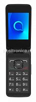 1079860.01 Мобильный телефон Alcatel 3025X 128Mb серебристый раскладной 3G 1Sim 2.8" 240x320 2Mpix GSM900/1800 