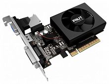 932861.01 Видеокарта Palit PCI-E PA-GT730K-2GD3H nVidia GeForce GT 730 2048Mb 64bit DDR3 800/1804 DVIx1/HDMIx1