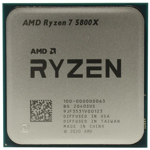 846320 Процессор AMD Ryzen 7 5800X AM4 (100-000000063) (3.8GHz) OEM (розница)
