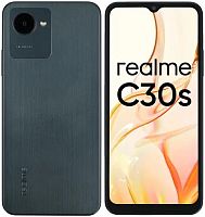 853016 Смартфон Realme С30s 2/32 ГБ черный (розница)