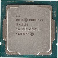 1406471.01 Процессор Intel Core i3 10100 Soc-1200 (3.6GHz/Intel UHD Graphics 630) OEM