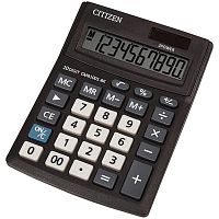 259751.66 Калькулятор настольный Citizen Business Line CMB, 10 разр., двойное питание, 100*136*32мм, черный