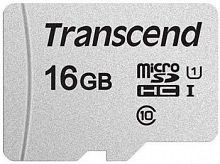 1127283.01 Флеш карта microSDHC 16Gb Class10 Transcend TS16GUSD300S w/o adapter