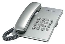 88809.01 Телефон проводной Panasonic KX-TS2350RUS серебристый