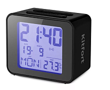 КТ-3303-1.97 Часы с термометром КТ-3303-1 черный