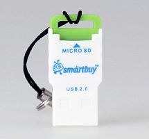 984968.34 Устройство чтения карт памяти SMARTBUY (SBR-707-G) MicroSD зеленый