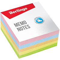 191260.66 Блок для записи Berlingo "Standard", 9*9*4,5см, цветной