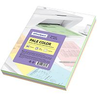 315733.66 Бумага цветная OfficeSpace "Pale Color", A5, 80 г/м², 100л., (5 цветов)