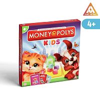 4332668.85 Экономическая настольная игра  "MONEY POLYS KIDS" , 4+  